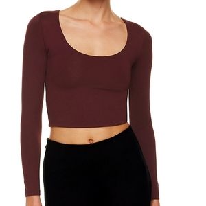 Babaton Contour Scoopneck Longsleeve